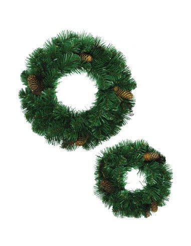 FOREST PINE CONE WREATH