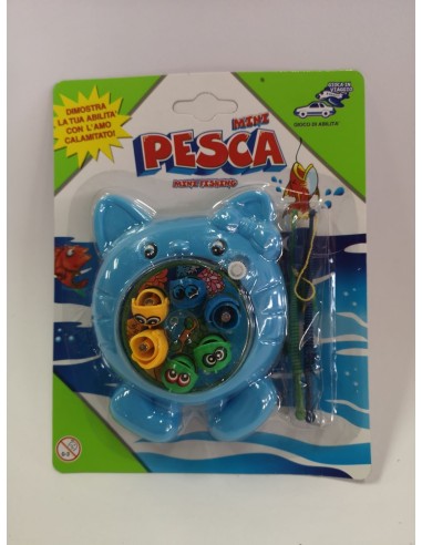 36227 GIOCO PESCA A MOLLA 6 PESCI